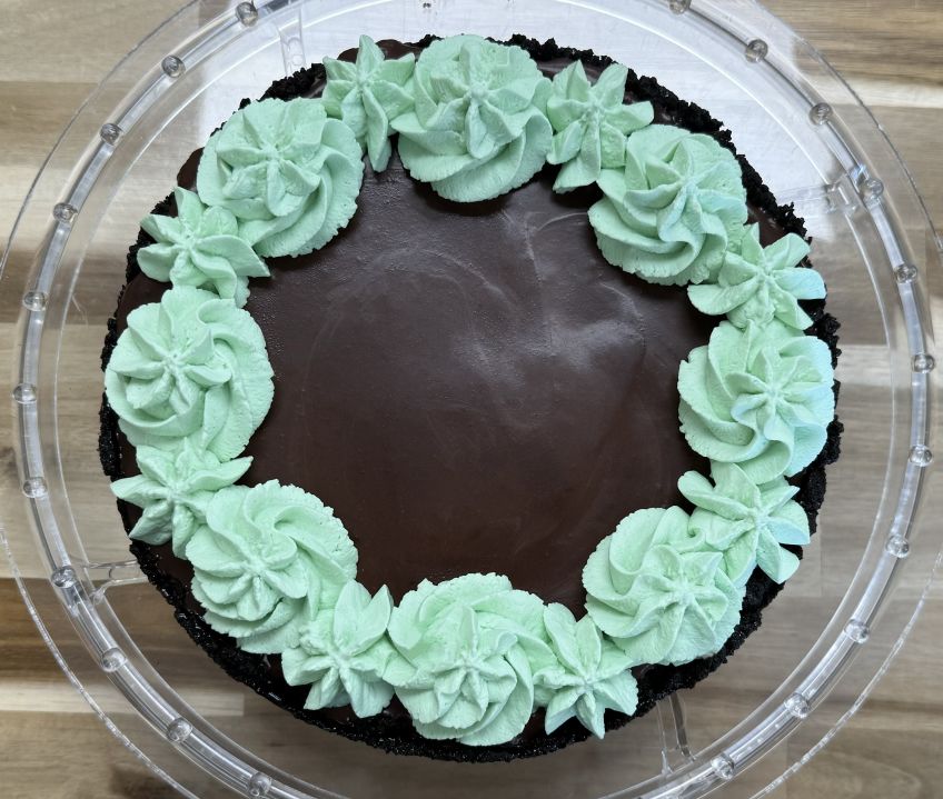 Gluten Free Thin Mint Cheesecake